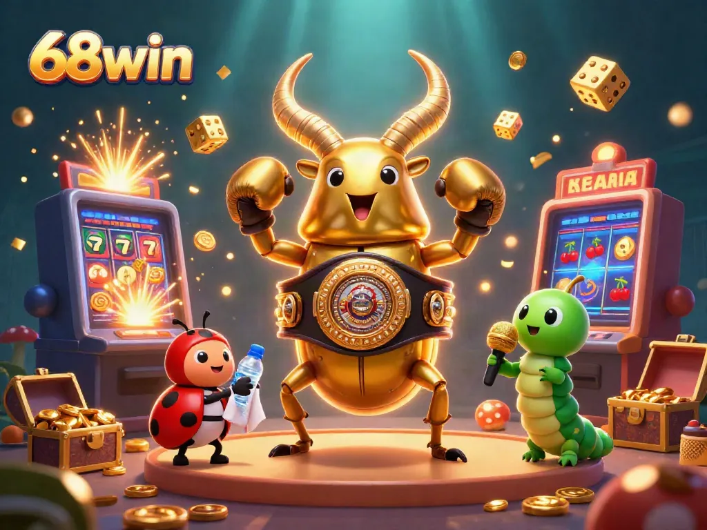 Engage with 68win's thrilling casino experience featuring dynamic characters and vibrant visuals