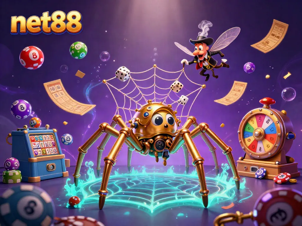 Catch winning moments in the enchanting world of net88 with colorful casino elements and steampunk creativity.